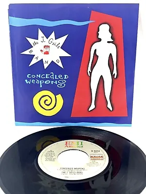 The J. Geils Band Concealed Weapons / Tell 'Em Jonesy 45 RPM 1984 EMI USA • $4.48