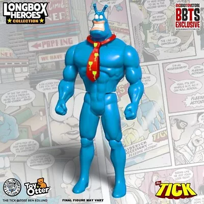 Fresh Monkey Longbox Heroes The Tick In Disguise 5  Action Figure IN HAND! • $75
