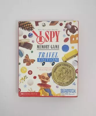 I Spy Memory Game Travel Edition Briarpatch Scholastic 2002 • $8.99