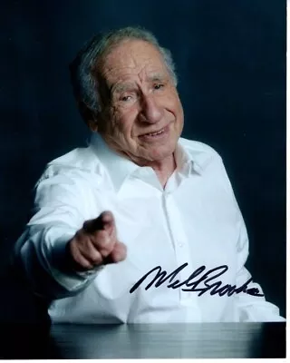 MEL BROOKS Signed Autographed 8x10 Photo W/ Hologram COA • $353.81