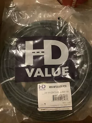 Nylon Tubing 3/8” - 50 Ft- HD Value - New • $18