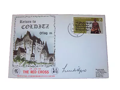 1980 RETURN TO COLDITZ OFLAG 1Vc COVER SIGNED BY COLDITZ P.O.W CHARLES HOPE • £100