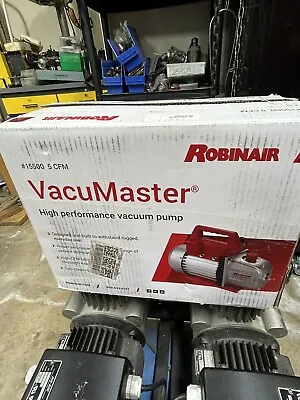 Robinair 15500 Vacuum Pump 5 CFM 2 Stage 110V • $199.95