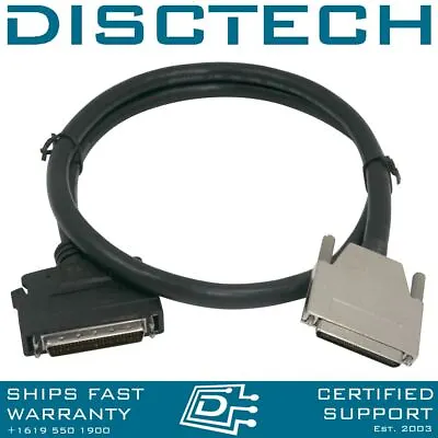 External VHDCI Male To VHDCI Male SCSI Cable - LVD U320 - 2 Meter / 6 Ft • $65