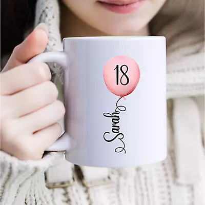 Personalised Birthday Mug 18th 30th 40th 50th 60th 70th 80th Birthday Mug • £6.49