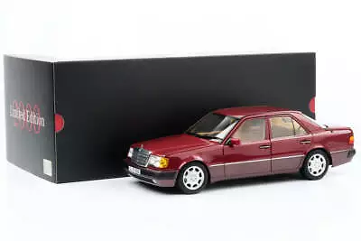 1:18 Mercedes-Benz W124 500 E 5.0 V8 Almandinrot Norev Dealer Limited • $143.72