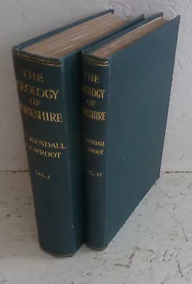 £39.99 • Buy Vintage Book 1924 Geology Of Yorkshire Kendall Wroot Illustrated H/B 2 Volumes