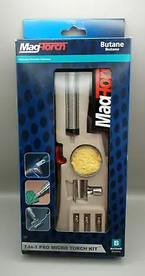 NEW Magna Industries Inc. Mag-Torch Butane 7-in-1 Pro Micro Torch Kit MT-790-K • $34.99