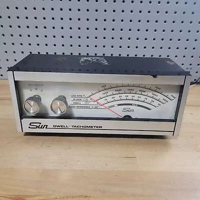 Vintage Sun Dwell Tachometer 7601 Tune-up Automotive Engine Tester • $29.99