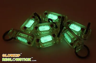 Fluorescence Keychain Glow In The Dark Green Light Marker Glow Zip • $18.50