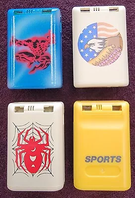 Motorola Bravo Plus Lot Of 4 Aftermarket Replacement Pager Cases CUSTOM GRAPHICS • $25.50