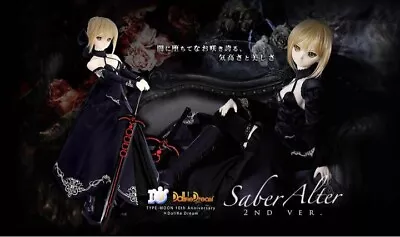 Volks Dollfie Dream DD Fate SABER ALTER 2nd Ver. 24  Doll Type Moon 10th Anni • $999.99