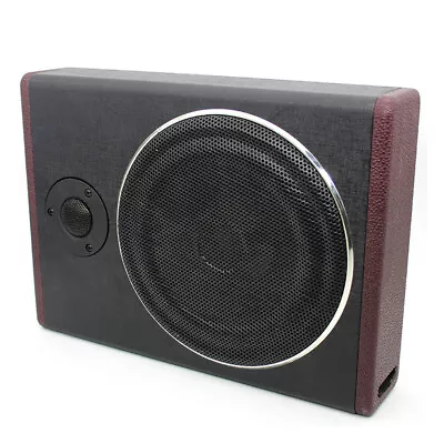 10 Inch 800W Car Audio Slim Under- Subwoofer High  Car Active Sub A8A0 • $175.49