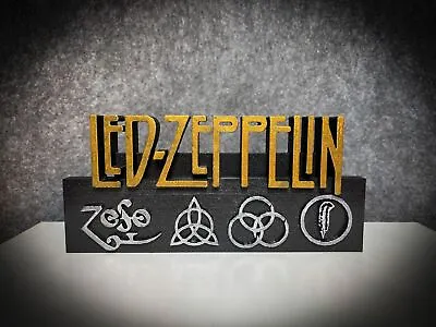 Led Zeppelin Action Figure Nerd Geek Gift Collection Edition Rock Fan Art • $26.66