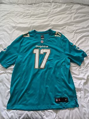 Ryan Tannehill #17 Miami Dolphins Men’s Nike ON-FIELD Jersey 2XL Teal • $12.95