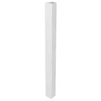 4 X 4 X 39 In Vinyl White Post Jacket Transition Fence Stair Railing Lightweight • $14.98