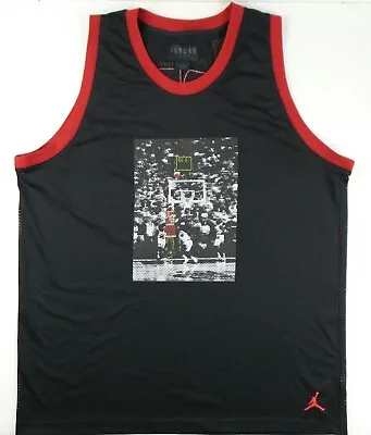 Nike Air Jordan The Last Shot Michael Jordan Mesh Basketball Jersey SizeMens 3XL • $99.99