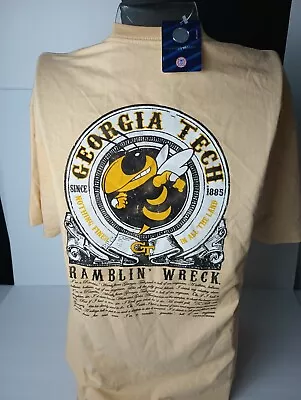 Vintage Georgia Tech Ramblin Wreck T-Shirt Size Small • $14.99