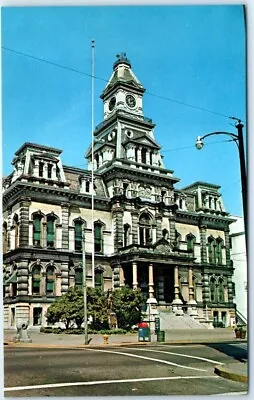 Postcard - Muskingum County Courthouse Zanesville Ohio • $3.46