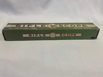 Vintage Rifle Scope For .22 Caliber Coated Optics Antique Unopened Box • $39.99