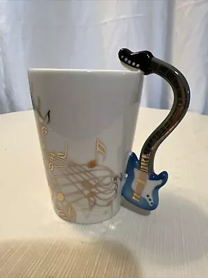 Electric Guitar Handle Mug Coffee Cup Hard Rock Hotel And Casino Sacramento • $12.40