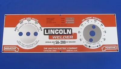 Sa-200 Lincoln Welder  Red Face Faceplate M8803 OEM Quality USA • $69.95