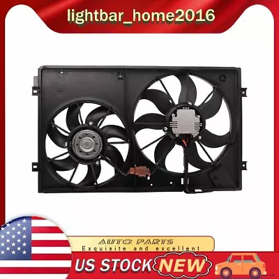 $90 • Buy For 2006-2015 Volkswagen Jetta 2.0L Radiator Condenser Cooling Fan Assembly USA