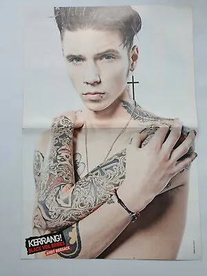 BLACK VEIL BRIDES/ MY CHEMICAL ROMANCE / OF MICE & MEN Kerrang! POSTER 2014 • £6.50