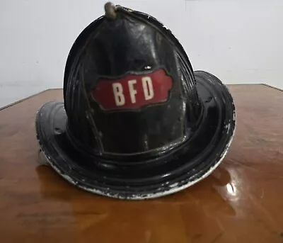 Vintage Cairns Brothers Metal Fire Helmet B.F.D • $79.99