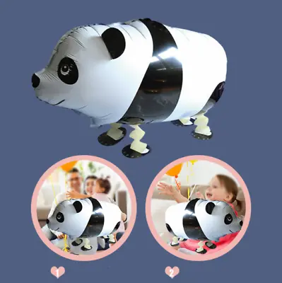 Cute Large Walking Panda Balloon Animal Zoo Birthday Party Event Decoration • £2.58