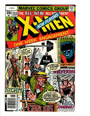 X-men #111 - June 1978 - Nice Bronze High Grade Marvel Comic -mesmero Appearance • $59.99