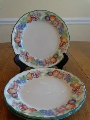 Epoch Market Day Salad Plates Lot Of 3 • $14.95