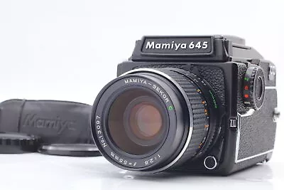 [N MINT] Mamiya M645 1000S Waist Level Finder Sekor C 55mm F2.8 Lens From JAPAN • $549.99