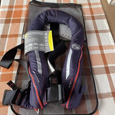 Ocean Safety Kru Sport ADV Lifejacket - Automatic  Navy Blue  New • £55