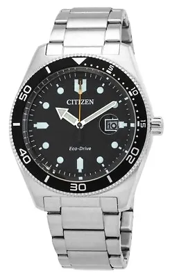 Citizen Core Collection Black Dial Dress Eco-Drive 100M Men's Watch AW1760-81E • $263.99