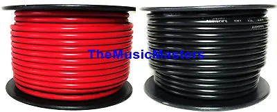 $20.99 • Buy 18 Gauge 100' Ft Each Red Black Auto PRIMARY WIRE 12V Wiring Car Power Cable