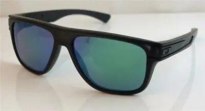 Oakley Mens Sunglasses  Breadbox  Matte Black Ink Frame Jade Iridium Lenses New • $84.19