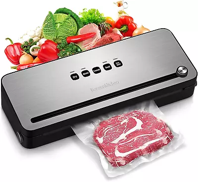 Vacuum Packing Machine For Foods Vacuum Sealer With Built-In Cutter For Both  • $38.24