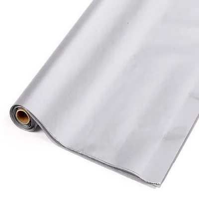 Roll Of Top Quality Metallic Silver Tissue Paper 48 Sheets 20 X 30 Inches • £17.99
