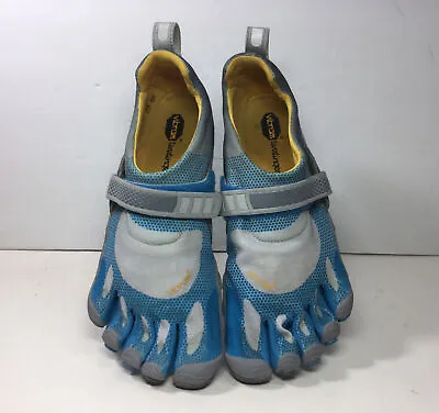 Vibram Fivefingers Shoes W346 Bikila Womens Sz 41 / US 9.5 Blue Barefoot • $34.95
