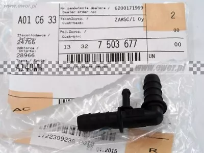 $12.20 • Buy BMW E46 E39 M54 Engine Vacuum Hose Pipe Line 90° Joint 13327503677