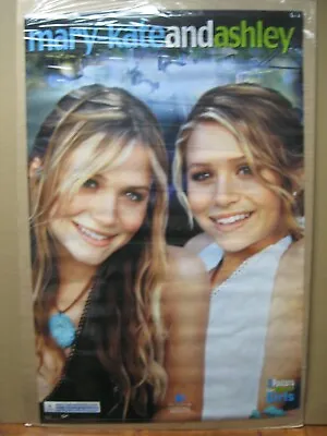 Mary Kate And Ashley Vintage TV Series Poster 2002 AOL Girls 19394 • $40