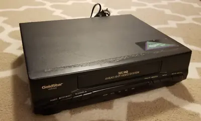 LG GoldStar GVR-F455 VHS Player 4 Head Hi-Fi Video System VCR- Tested - Working • £43.38