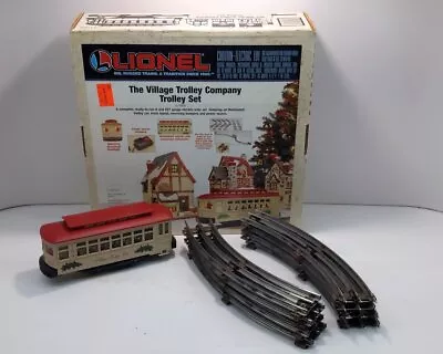 Lionel 6-11809 O Gauge The Village Trolley Christmas Train Set/Box • $75.74