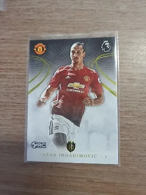 Zlatan Ibrahimovic RC Rookie - 2016 Topps Premier Gold - Manchester United • $19.99