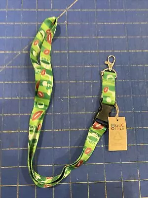 Football Lanyard Neck Cell Phone KeyChain Strap -MULTICOLOR B6 • $9.99