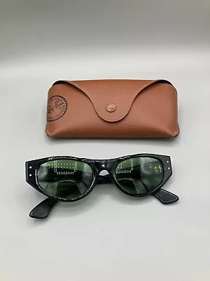 Vintage Ray-Ban B&L Bausch Lomb Black Playtime Sunglasses / Eyeglasses Frame Onl • $135