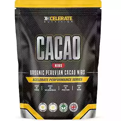 Organic Cacao Nibs- Iron Protein Anti Oxidants Baking CakesCerealsPorridge • £4.99