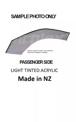 Passenger Side LH Weathershield For TOYOTA COROLLA 1982 - 1983 KE70 8748P • $43.60