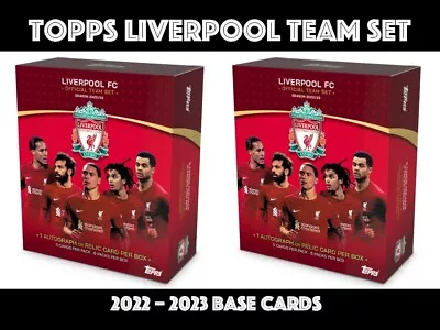 £1.95 • Buy Topps Liverpool Team Set 2022 - 2023 22/23 Base Cards